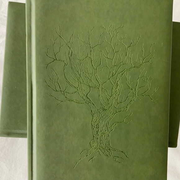Bare Tree Embossed Journal, Vegan Leather. - Picture 4 of 6